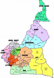 Map Camerún