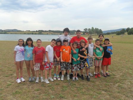 Campamento de Koskorrak en Barria