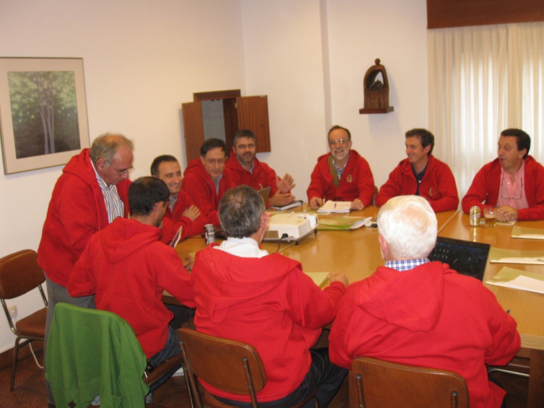 Reunión del patronato en Bilbao