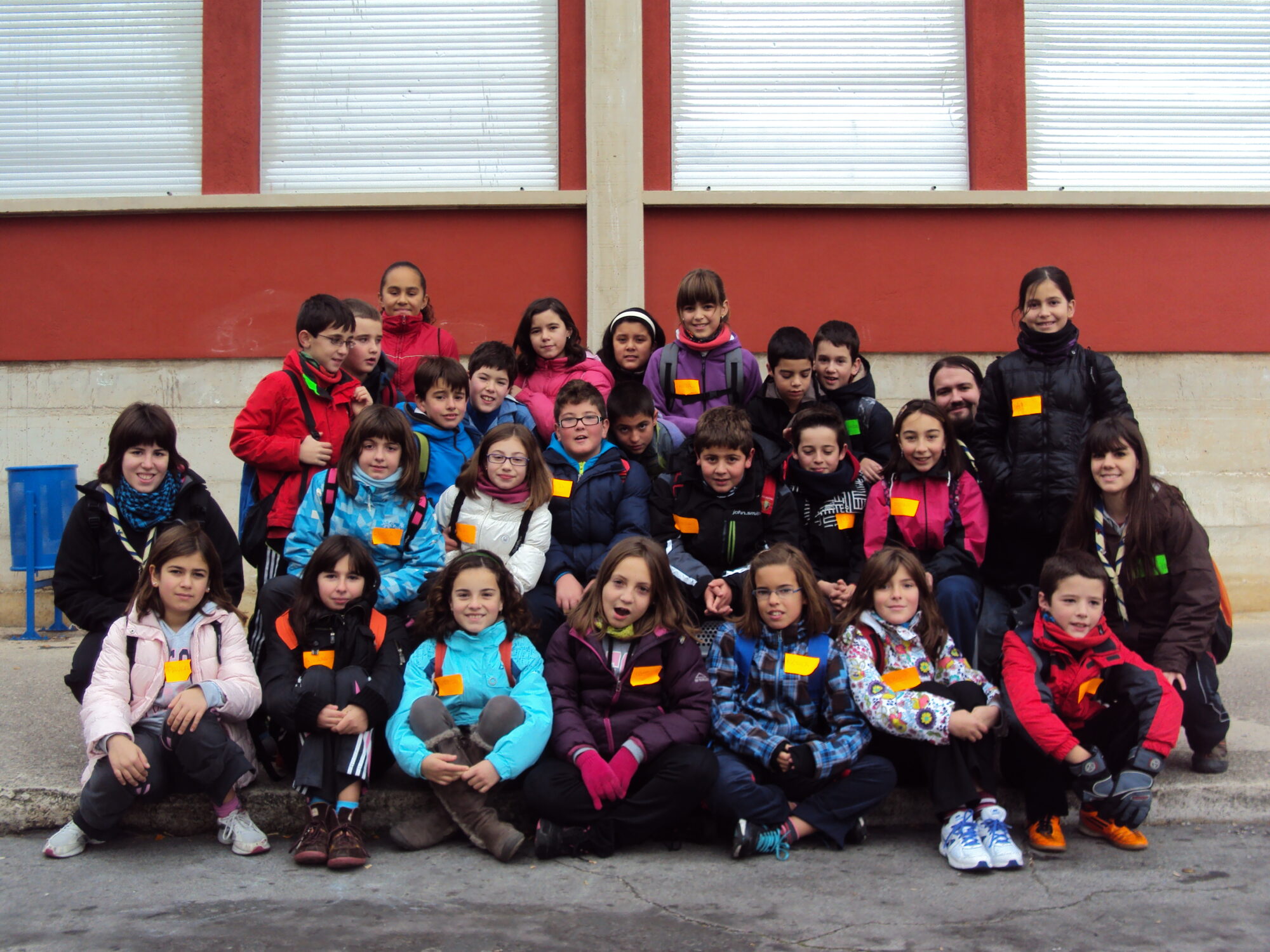 Tafalla.  1ª Excursión de  5º de primaria de Ibaialde