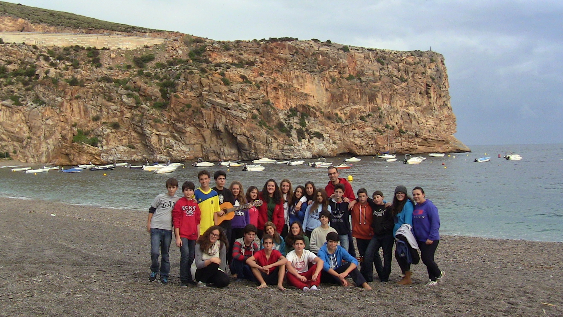 Convivencia del grupo caminantes 1 en Calahonda