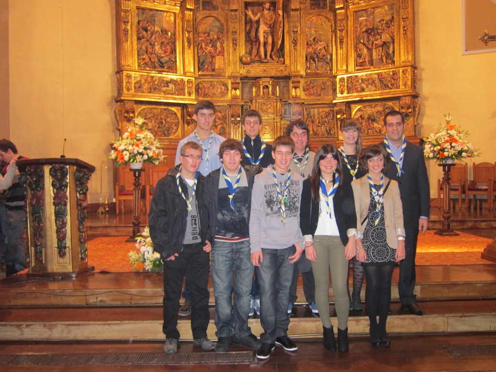 Tafalla: Confirmaciones de chavales de Ibaialde