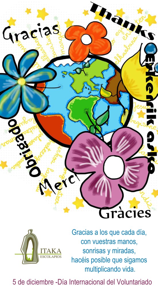 5 de diciembre - Día Internacional del Voluntariado.