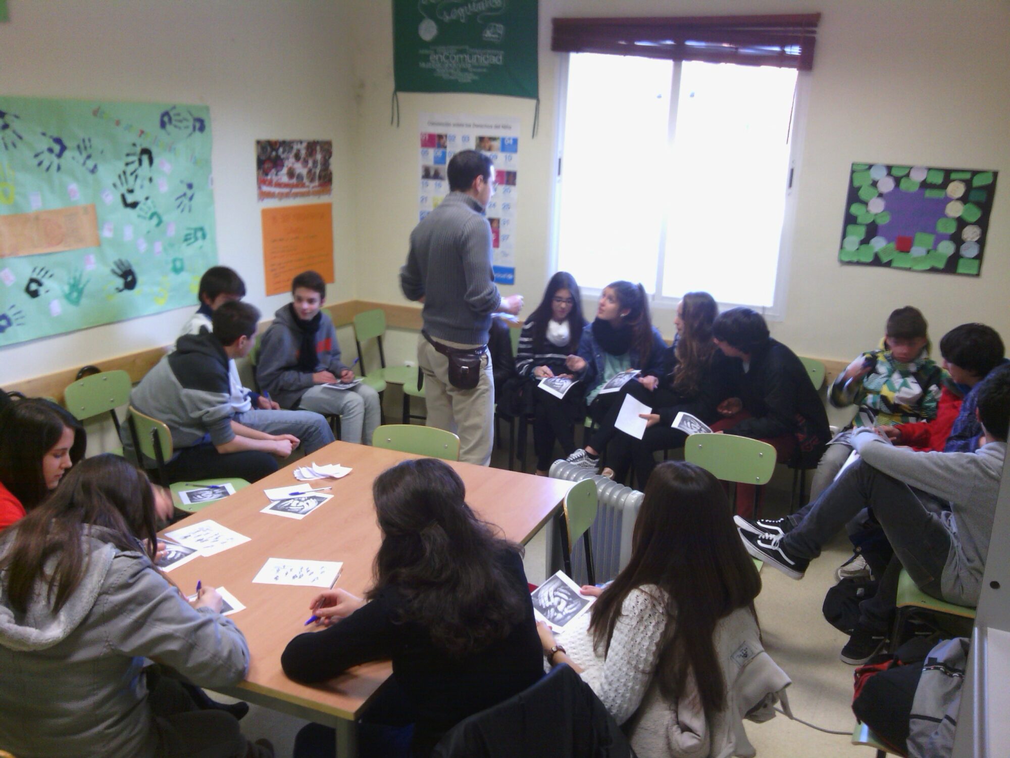 Grupos en el Centro Juvenil Calasanz