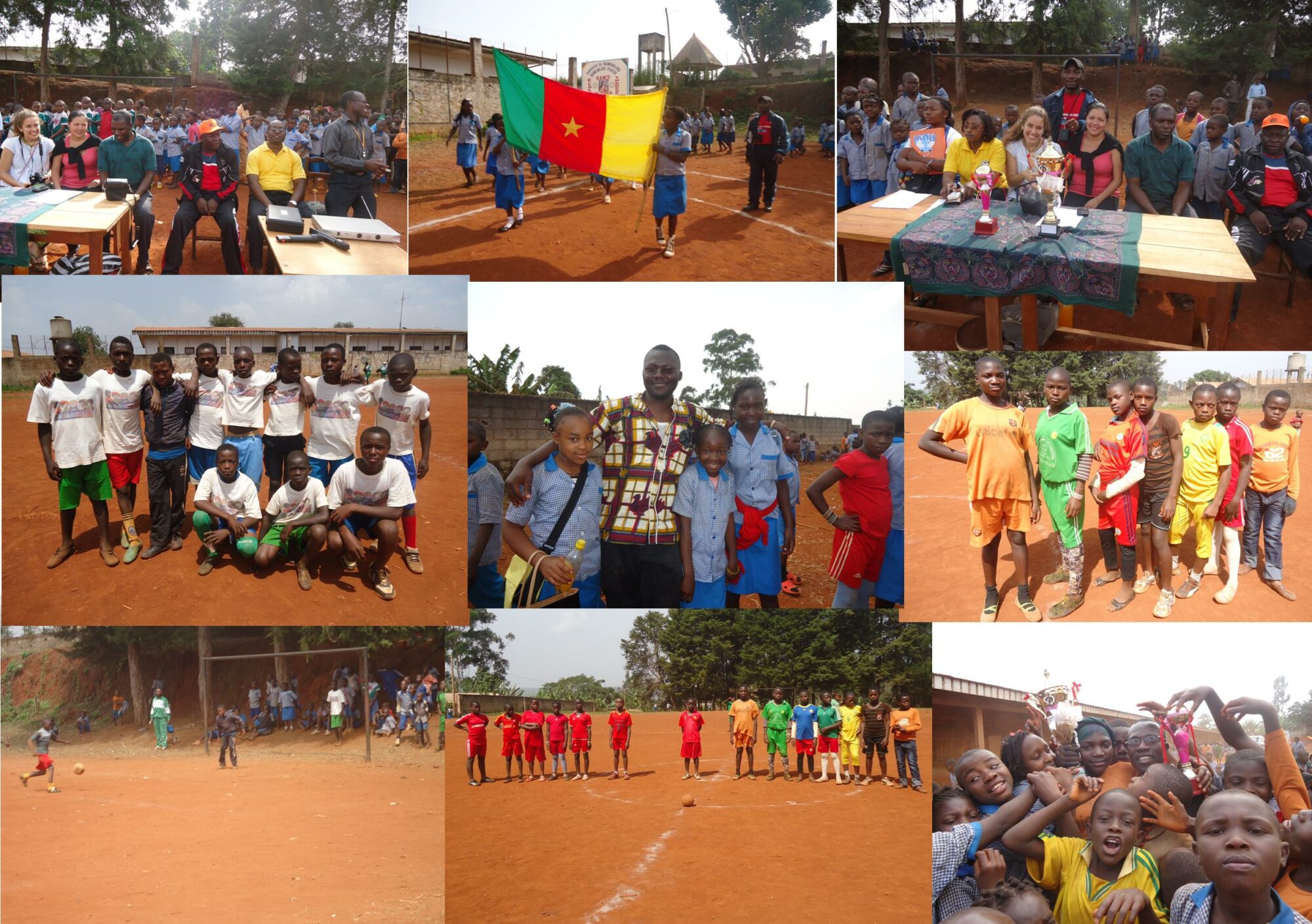 Finales de la copa escolapia de Bamendjou.