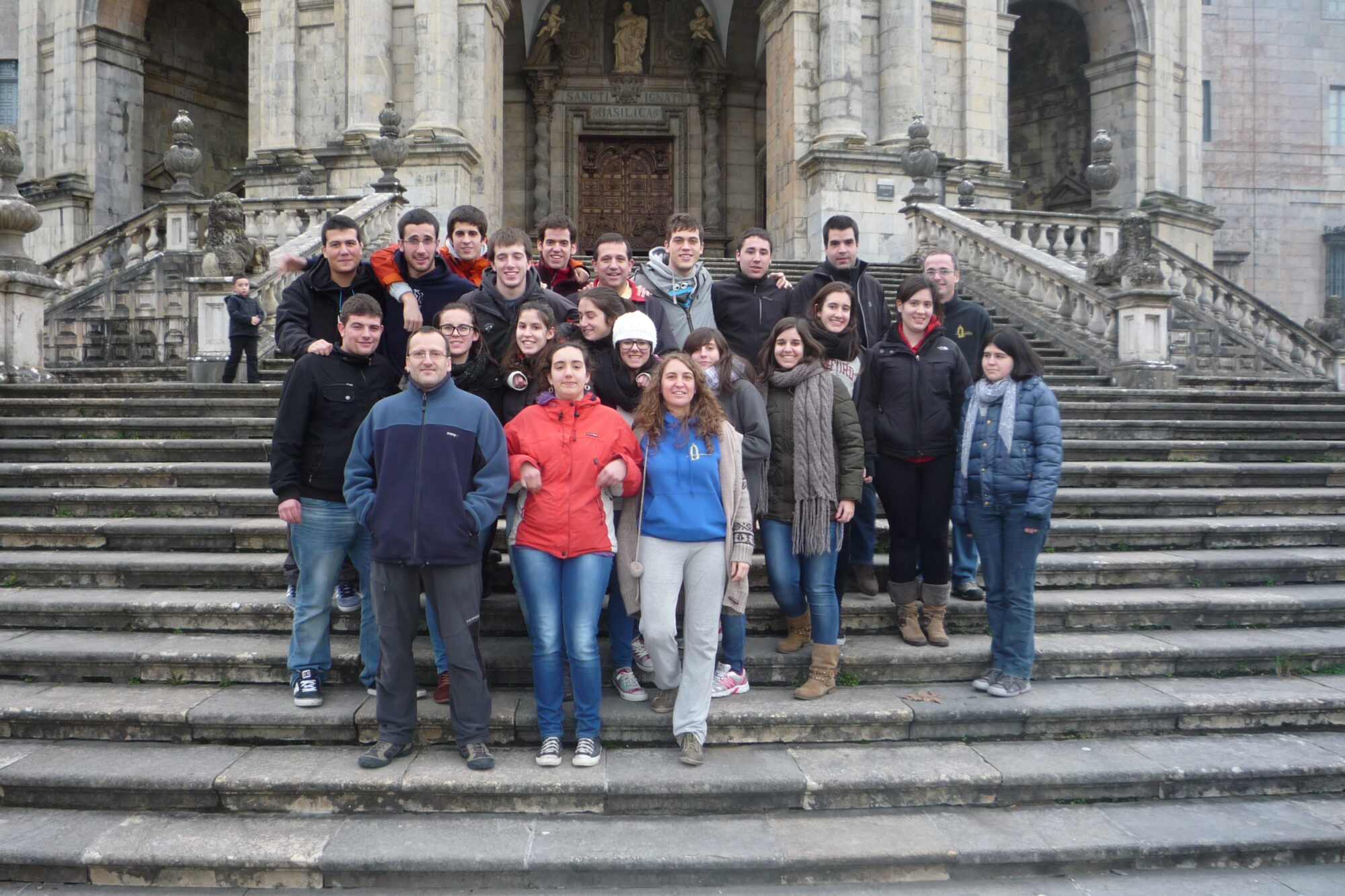 RETIRO DE LOS GRUPOS DE CATE 3 EN LOIOLA