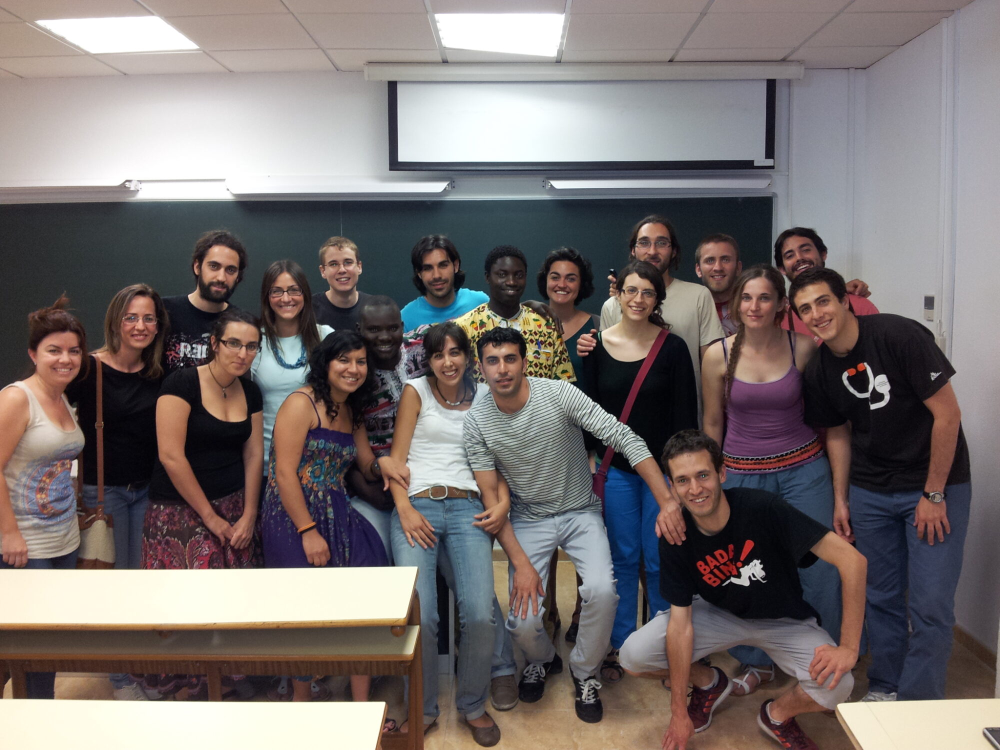 Alumnos del proyecto El Faro en la UGR
