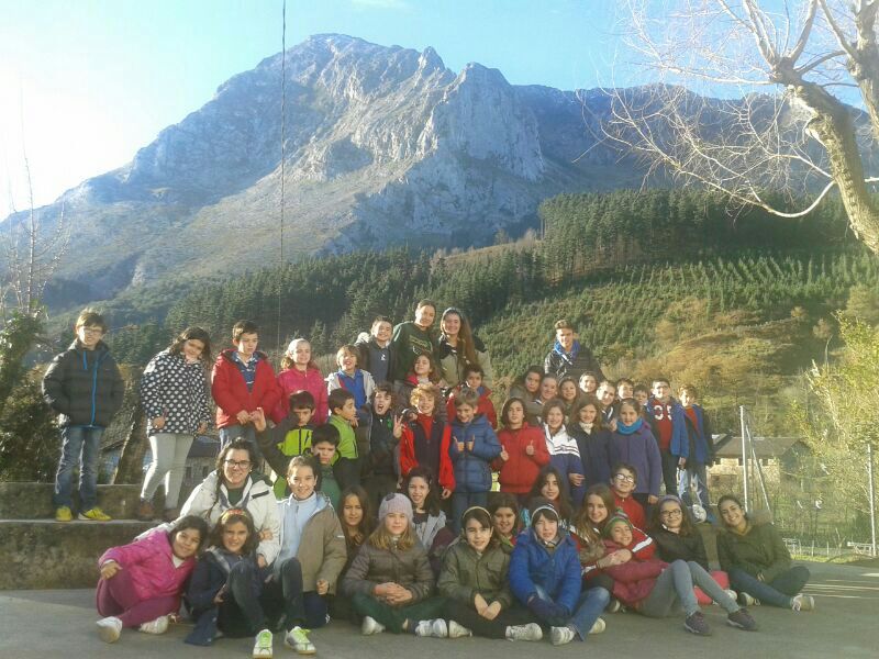 Koskorrak de 4º en campamento