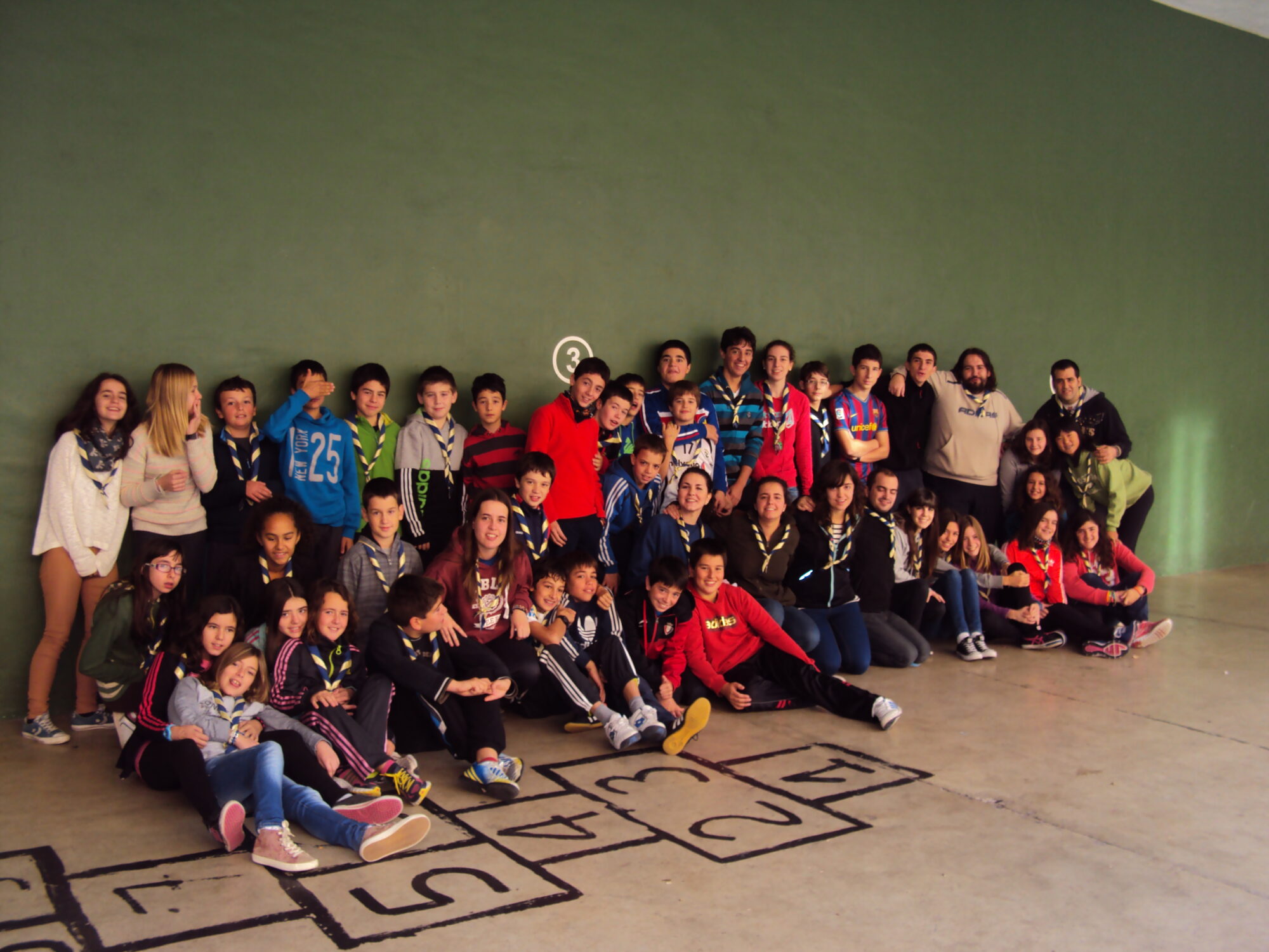 Se acercan los campamentos en Ibaialde  Tafalla