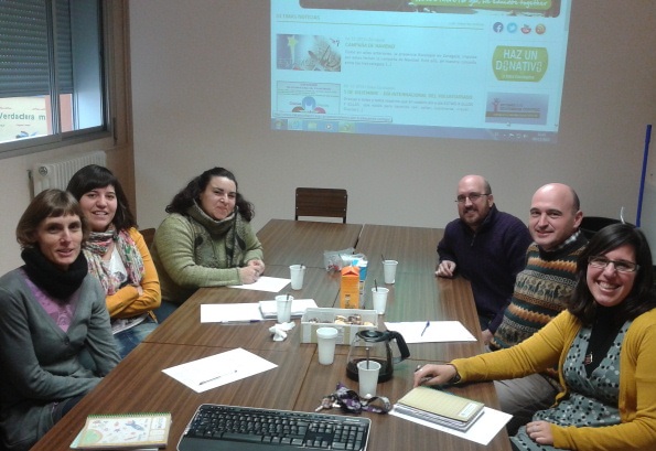 Reunión misión compartida Itaka-Escolapios  Tafalla-Pamplona en Tafalla