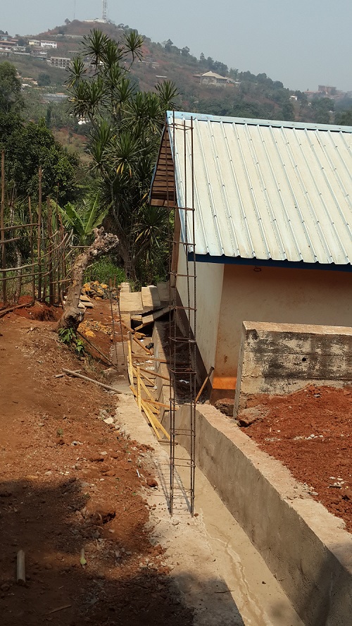 CONSTRUCCION DE LA CANALIZACION DE LAS AGUAS PLUVIALES AL CTC DE BANDJOUN