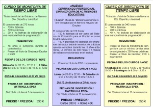 Tríptico  inscripcion 2014-15