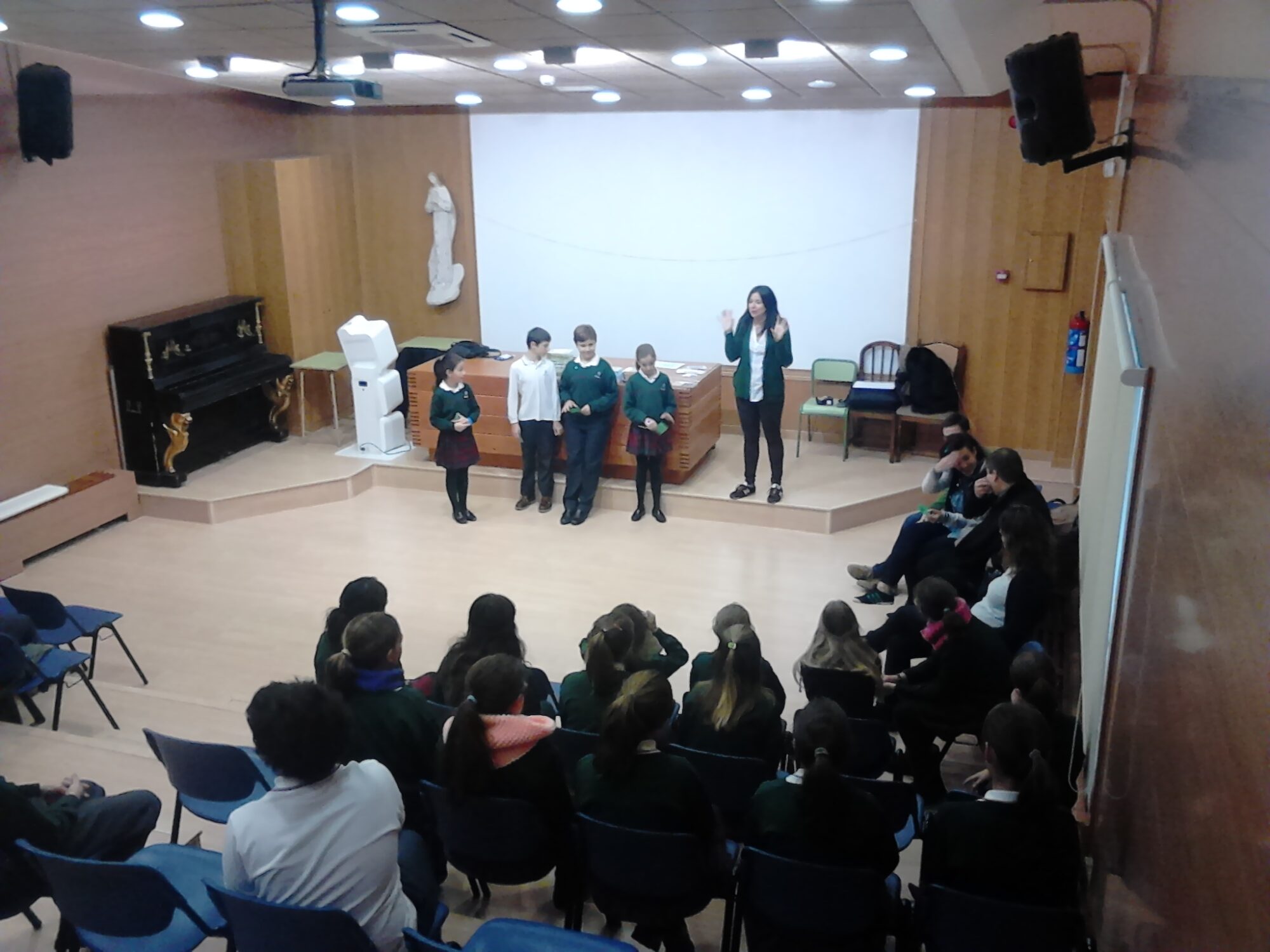 VISITA AL COLEGIO DE POZUELO