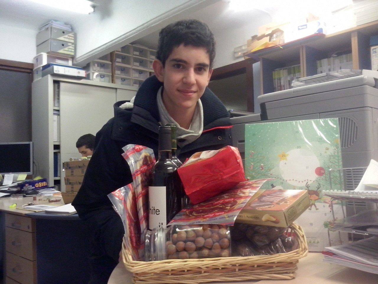 Número premiado sorteo cesta de Navidad