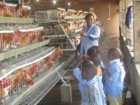 Los alumnos de 3º de Primaria de la Escuela de Menteh visitan «Nazareth Centre»