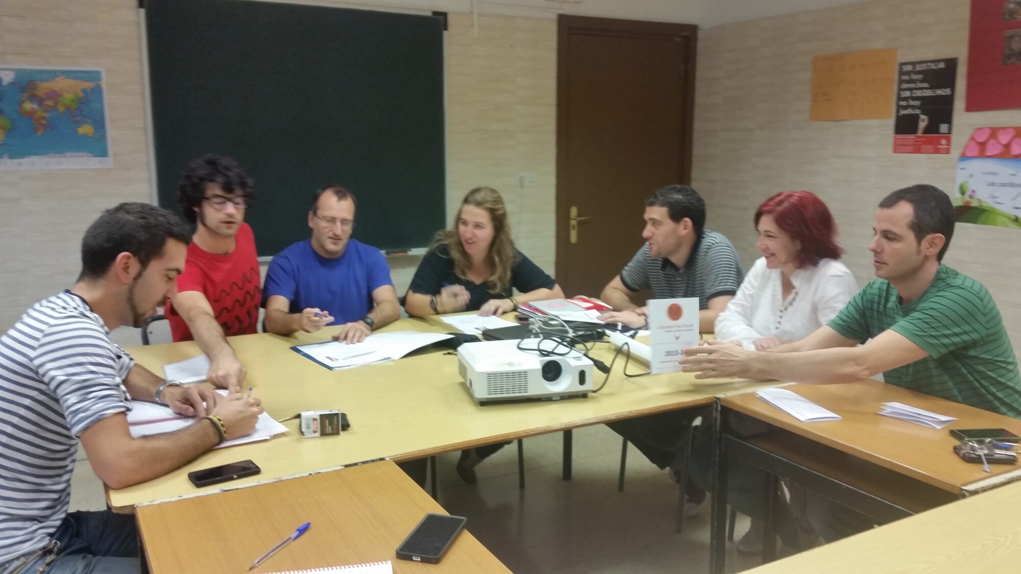 1ª REUNIÓN DEL GRUPO DE MISIÓN COMPARTIDA DE TRABAJADORES/AS DE BILBAO