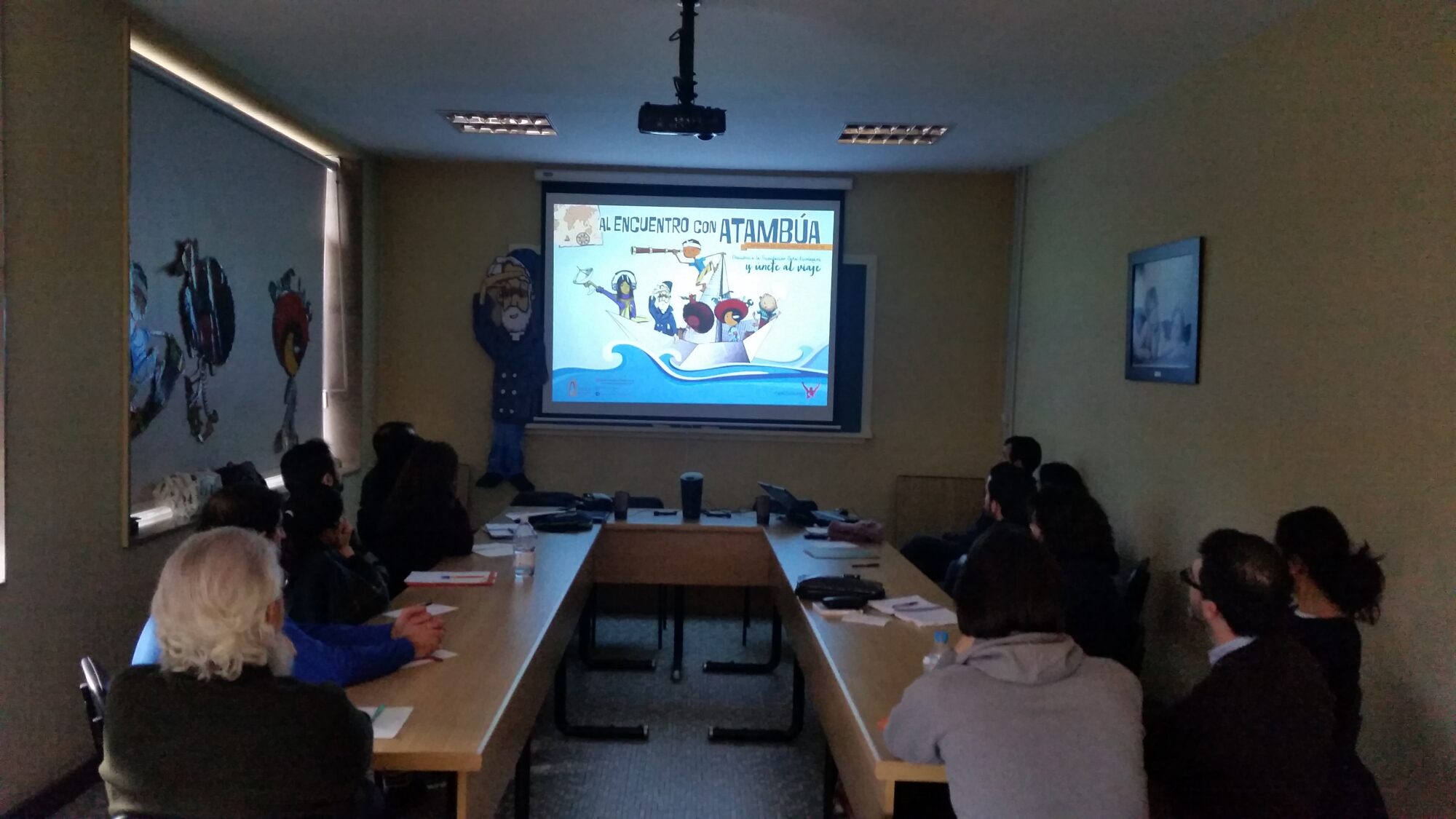 Presentación de la campaña de solidaridad a los colegios  del norte de la provincia de Betania