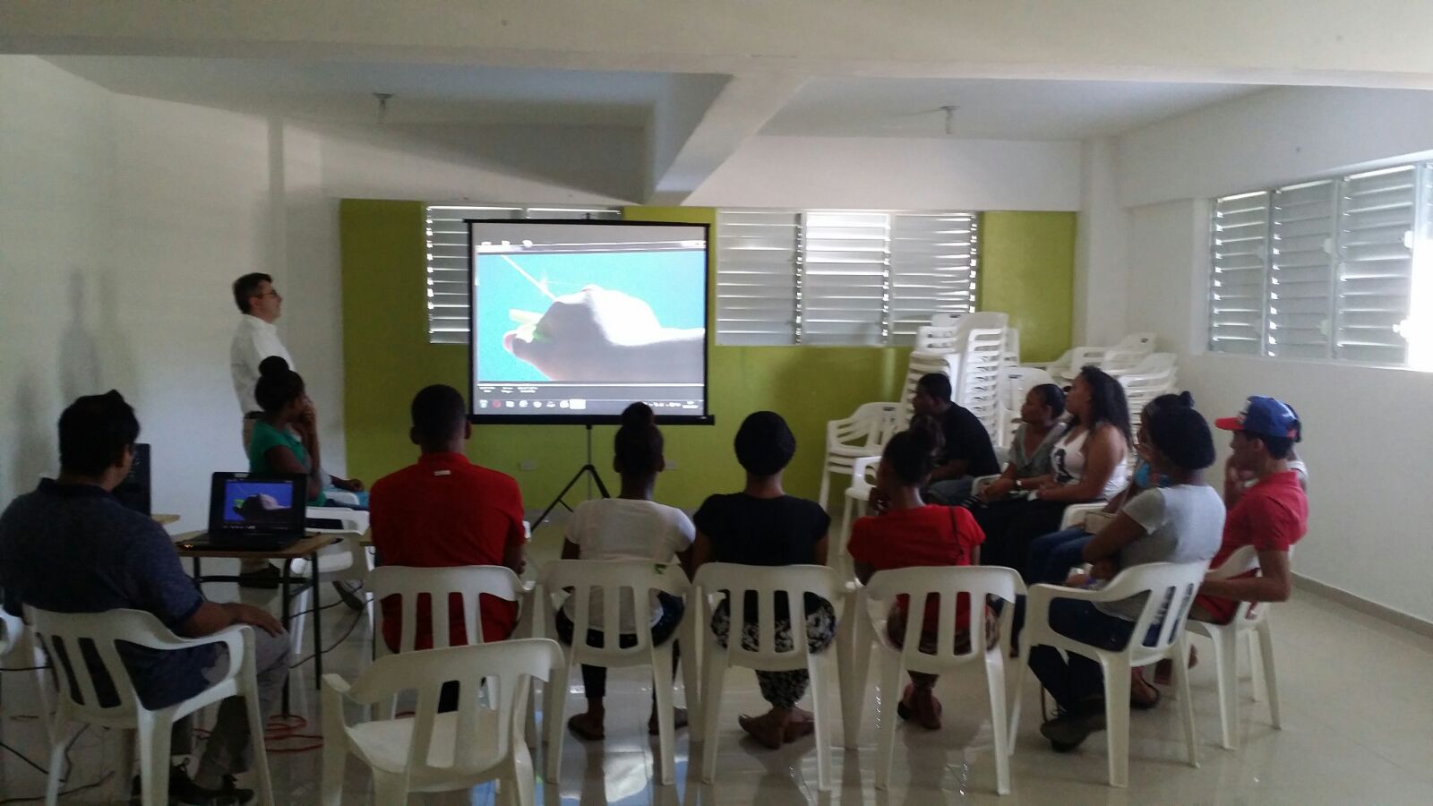 CCC La Puya- Santo Domingo.-imparte formación a los voluntarios de CNU