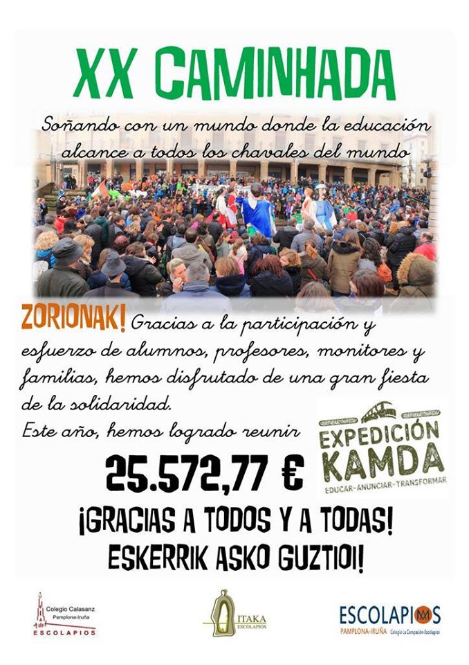 XX CAMINHADA EN PAMPLONA
