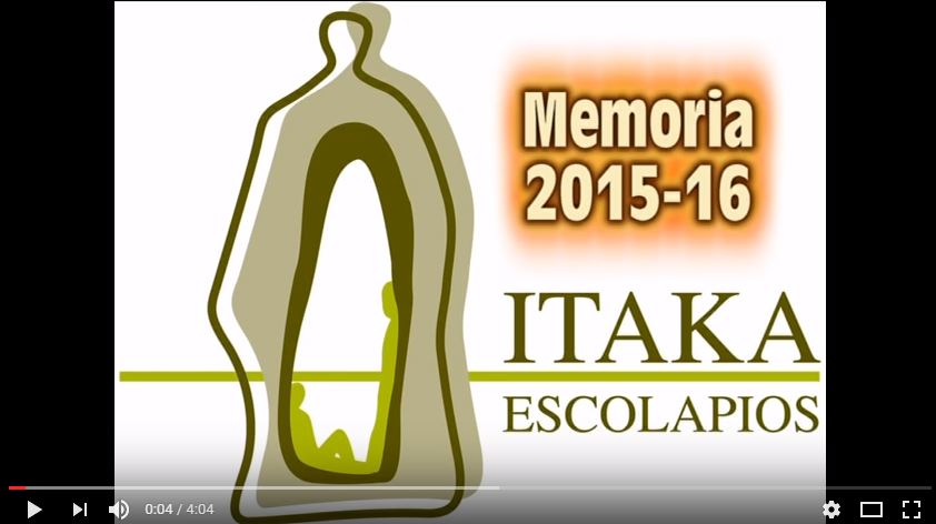 MEMORIA ITAKA – ESCOLAPIOS BETANIA 2015-2016