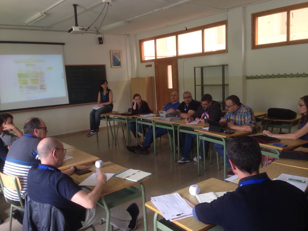 Presentamos la nueva plataforma EDUCA en las jornadas pedagógicas de Jaca