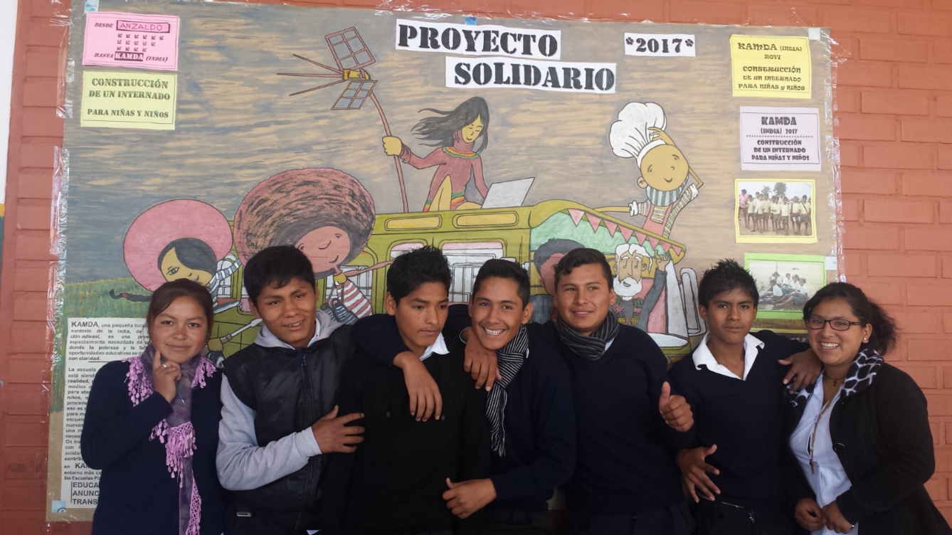 ANZALDO (BOLIVIA), EN CAMPAÑA SOLIDARIA POR KAMDA
