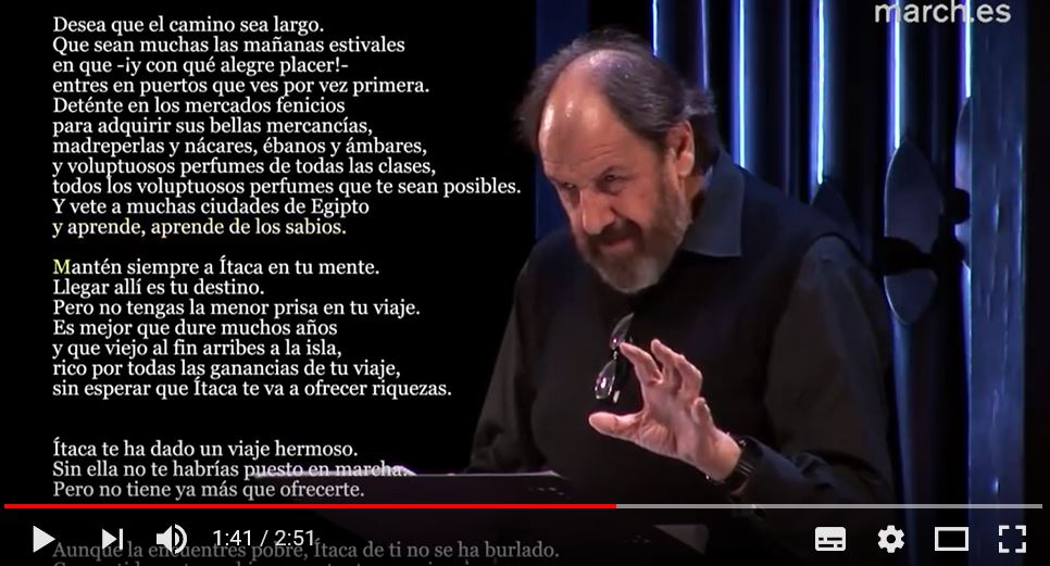 RECORDANDO NUESTRO POEMA