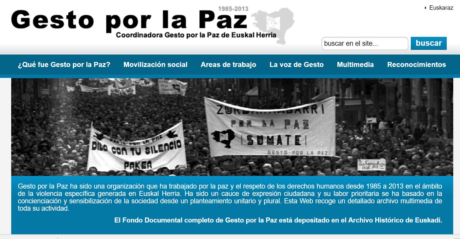 33 AÑOS DESPUÉS... DE AQUEL GESTO POR LA PAZ