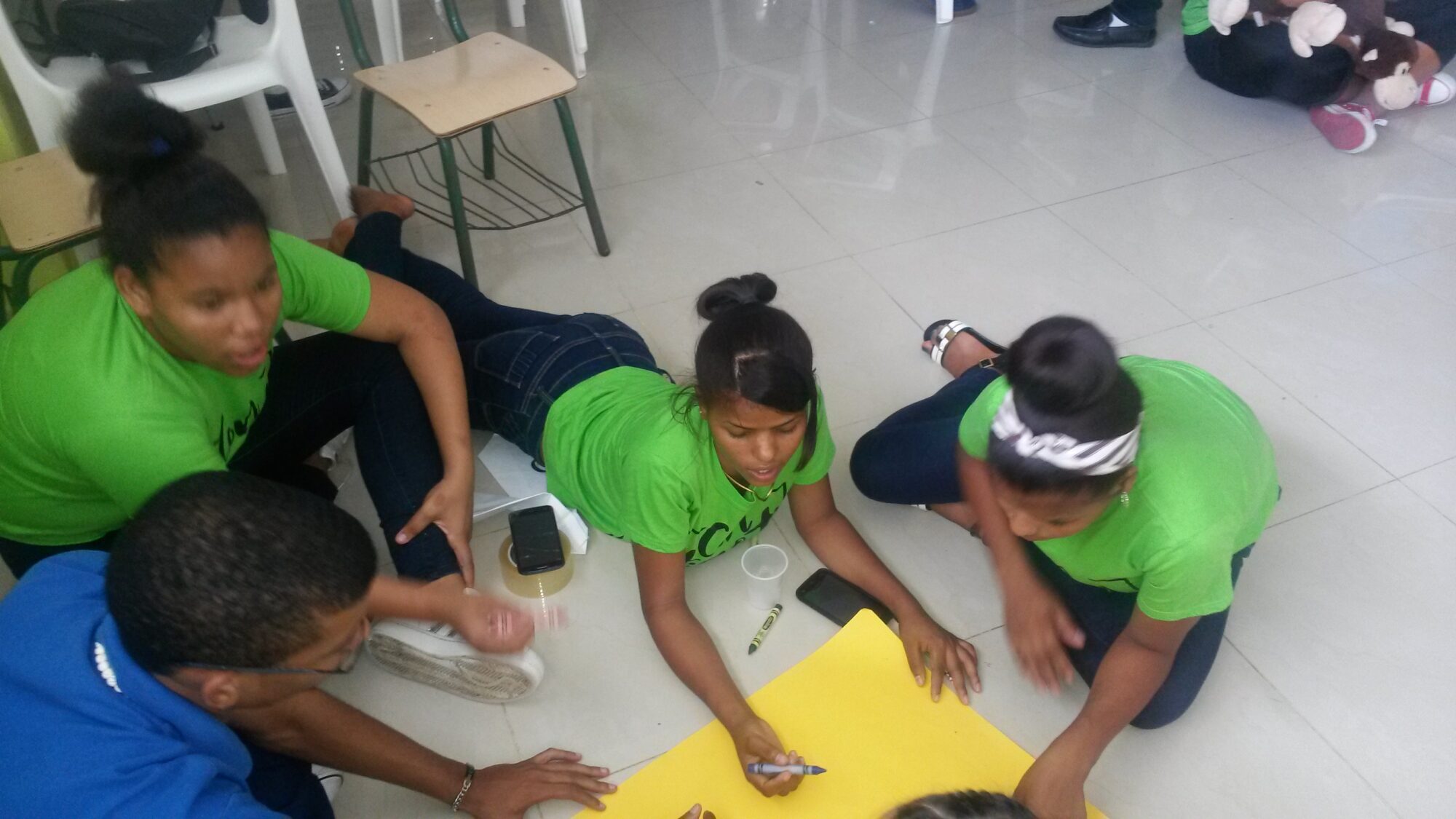 CCC La Puya- Santo Domingo. Voluntarios del proyecto Calasanz Nos Une  La Romana y La Puya celebran encuentro.