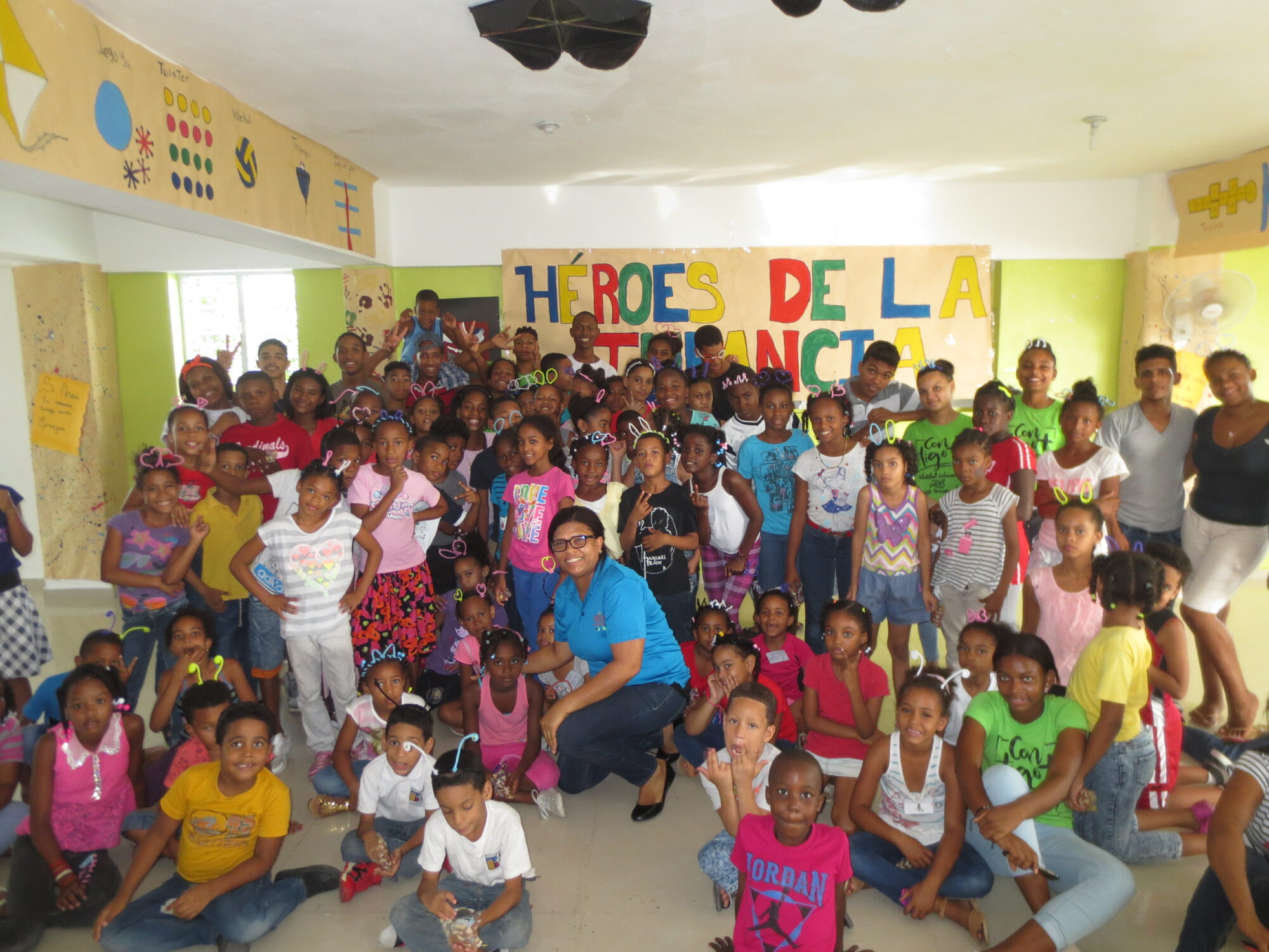 CCC La Puya- Santo Domingo. Voluntarios del proyecto Calasanz Nos Une realizaron con gozo su acostumbrado campamento de verano 2018, “Héroes de la Infancia”.