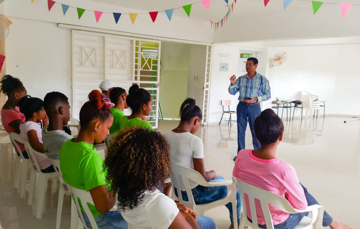 CCC La Puya- Santo Domingo. Miembros del consejo del proyecto Calasanz Nos Une  reciben capacitación sobre Valores, Moral, Ética y Derechos Humanos.