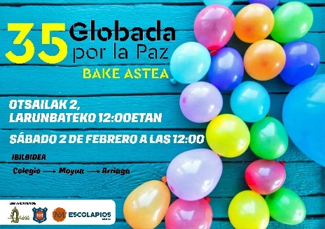 2 febrero, 35 GLOBADA POR LA PAZ