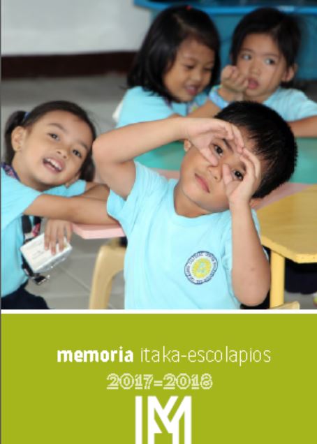 MEMORIA ITAKA – ESCOLAPIOS 2017 – 2018