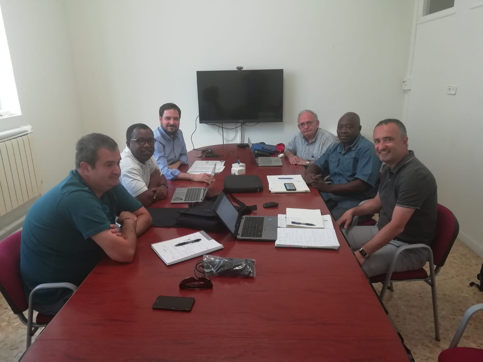 La Red y África Central compartiendo