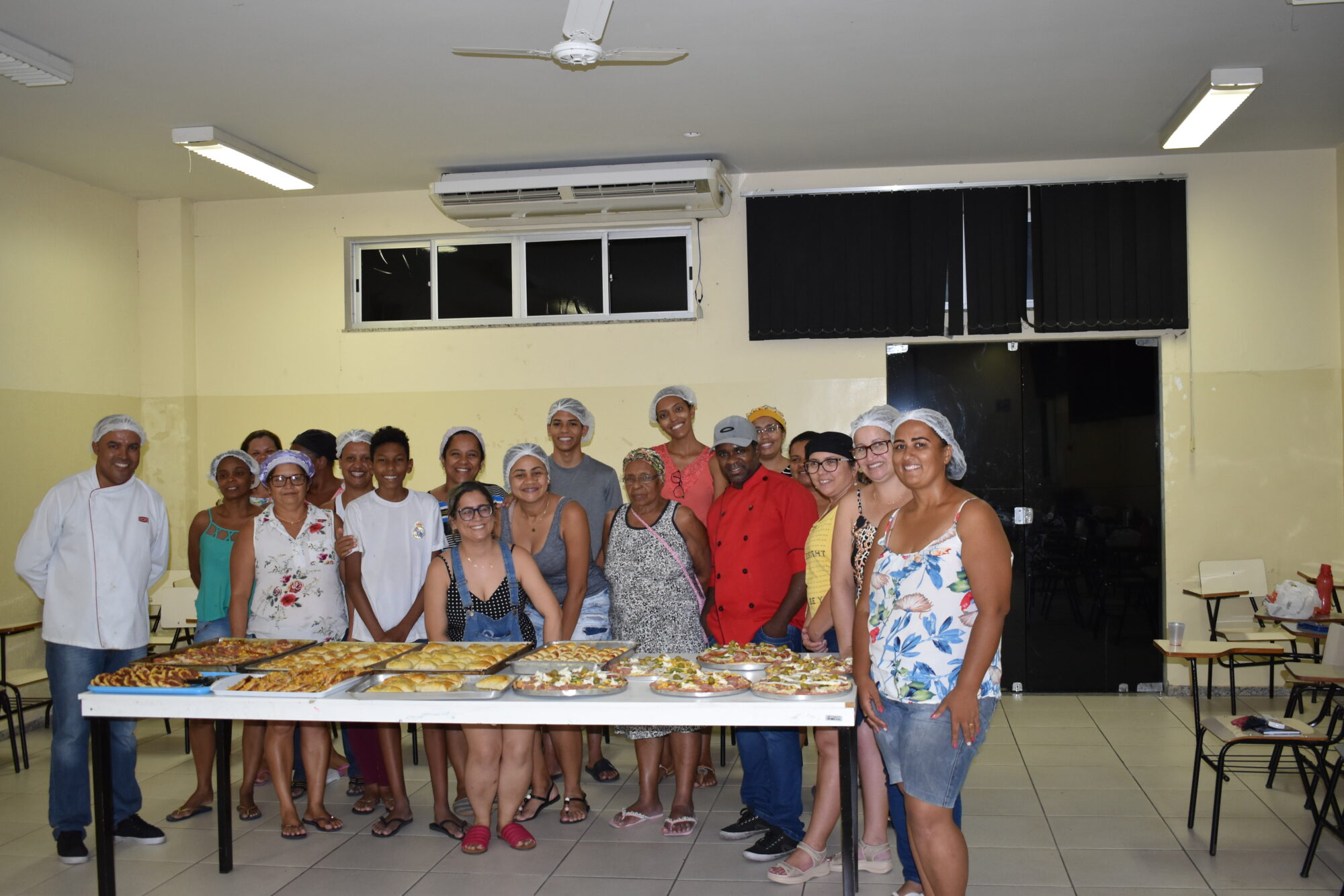CURSO CULINARIO EN EL CENTRO ITAKA - ESCOLAPIOS VALADARES (BRASIL)