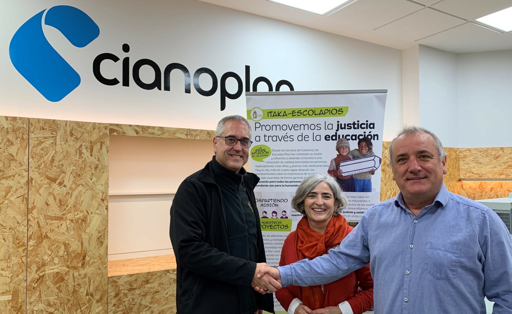 Un año más Cianoplan muestra su apoyo a los proyectos de Itaka-Escolapios