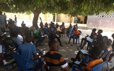 Actividades formativas sobre el cambio climático en los internados de Senegal