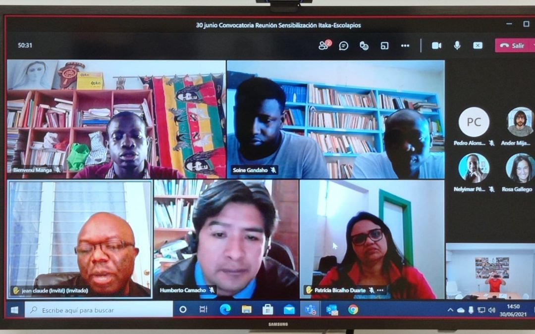 REUNIÓN DEL EQUIPO DE SENSIBILIZACIÓN ITAKA-ESCOLAPIOS.