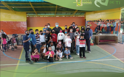 Celebrando la Navidad en el Centro de Atención Integra San José de Calasanz