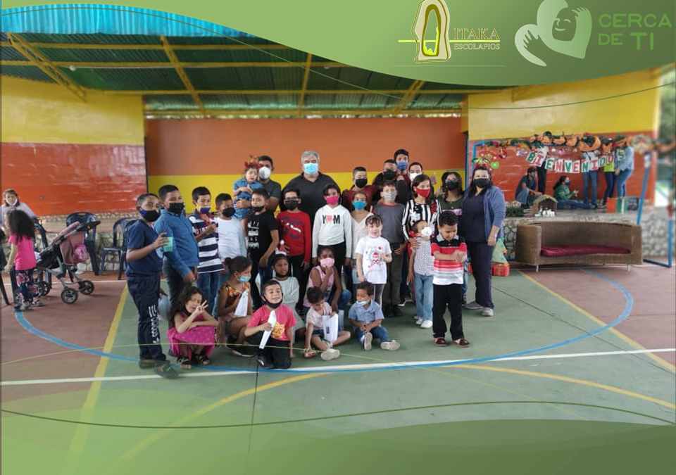 Celebrando la Navidad en el Centro de Atención Integra San José de Calasanz