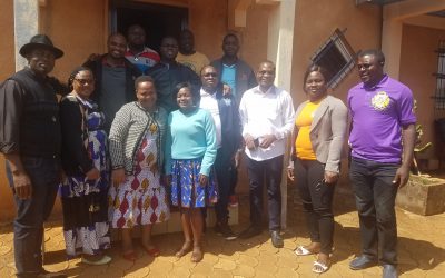 CLOTURE DE LA TOURNEE DANS LES OEUVRES ET ECOLES PIES DU CAMEROUN