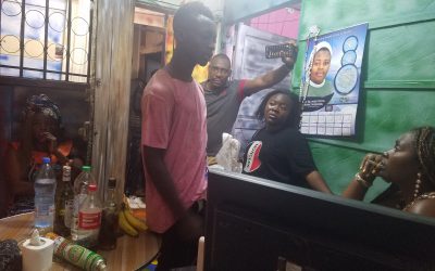 DESCENTE SUR LE TERRAIN POUR ENTRETIEN AVEC LES ENFANTS DE LA RUE A YAOUNDE