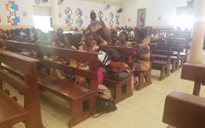 CELEBRATION DES CHORALIES A LA PAROISSE SAINT AMBROISE DE LA CITE VERTE DE YAOUNDE