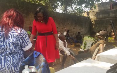 MEETING WITH YAOUNDE STREET CHILDREN