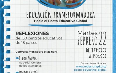 EDUCACIÓN TRANSFORMADORA - HACÍA EL PACTO EDUCATIVO GLOBAL