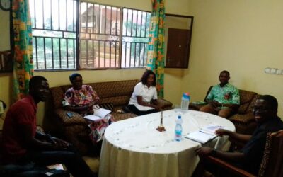 REUNION DE L'EQUIPE DE COORDINATION DU CENTRE DES FEMMES DE KIKONKA