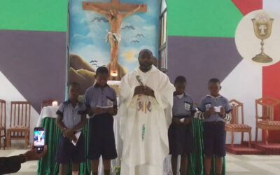 MASS OF JANUARY 25, 2023 IN HONOR OF SAINT JOSEPH OF CALASANZ AT THE COSCABIC IN BAFIA