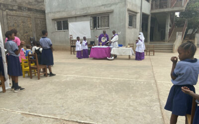 ENTRY INTO LENT AND LAUNCH OF THE SOLIDARITY CAMPAIGN AT THE SAINT JOSEPH CALASANZ BILINGUAL SCHOOL IN ABOBO YAOUNDE