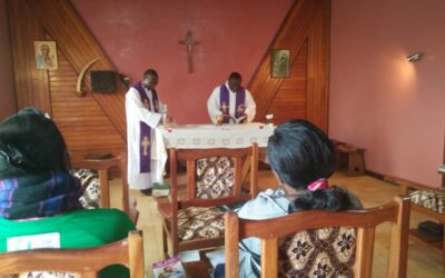 EASTER COLLECTION FOR ITAKA ESCOLAPIOS CAMEROON OFFICE STAFF