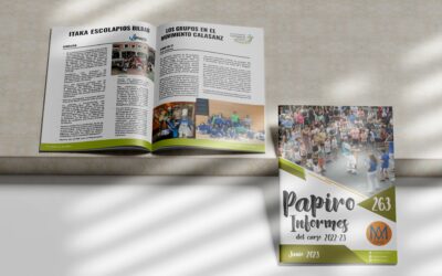 NUEVO PAPIRO 263, CON INFORMES DE ESTE CURSO 2022-2023